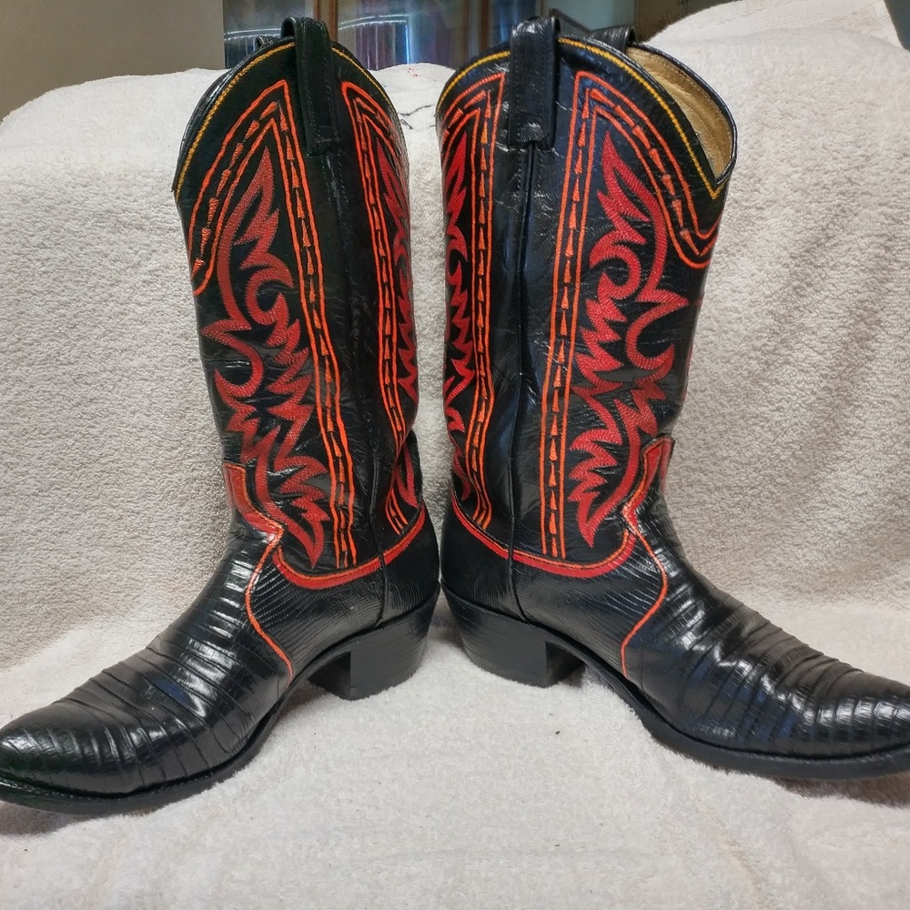 Black  Dan Post Boots